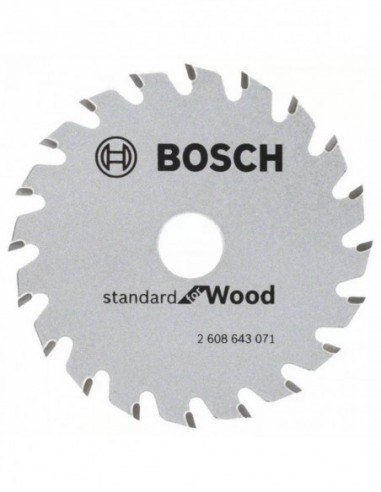 Lame Scie Circulaire Bosch Standard Wood D85mm Al.15mm